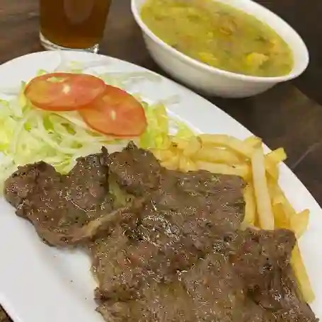 Menú infantil de carne