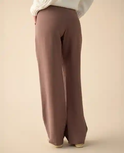 Pantalón Café Pardo Medio Talla 14 431G007 Esprit