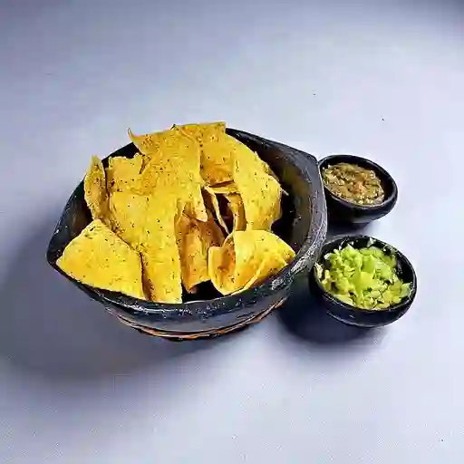 Porción de Totopos