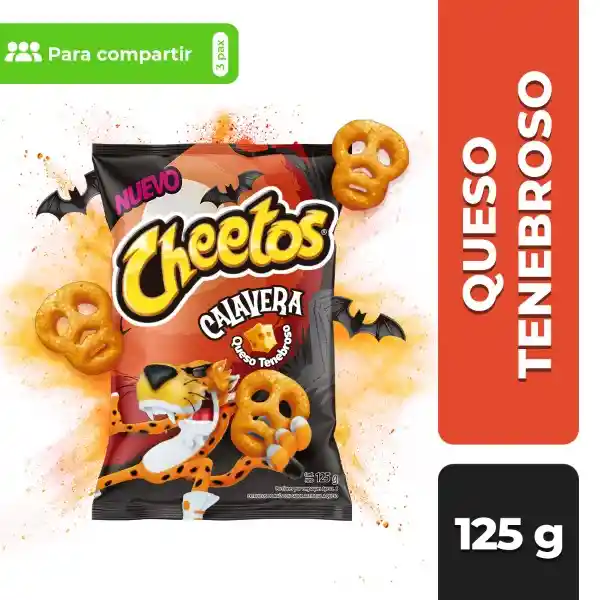 Cheetos Pasaboca Calavera 125 g