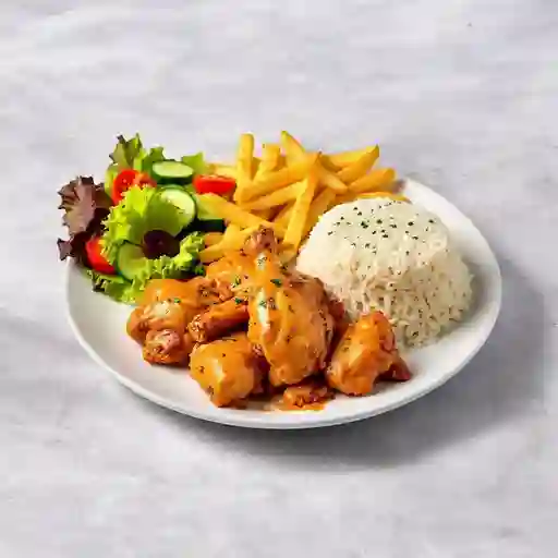Bandeja Con Pollo