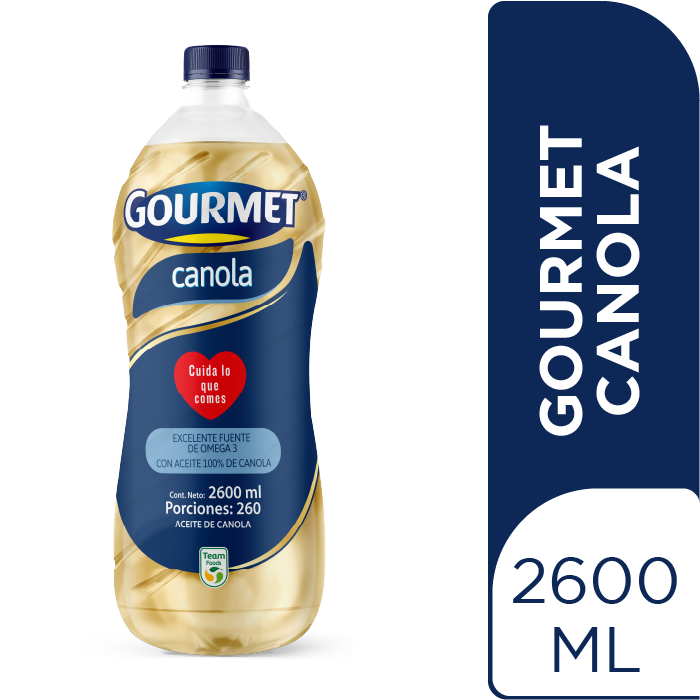 Gourmet Aceite de Canola 2600 ml