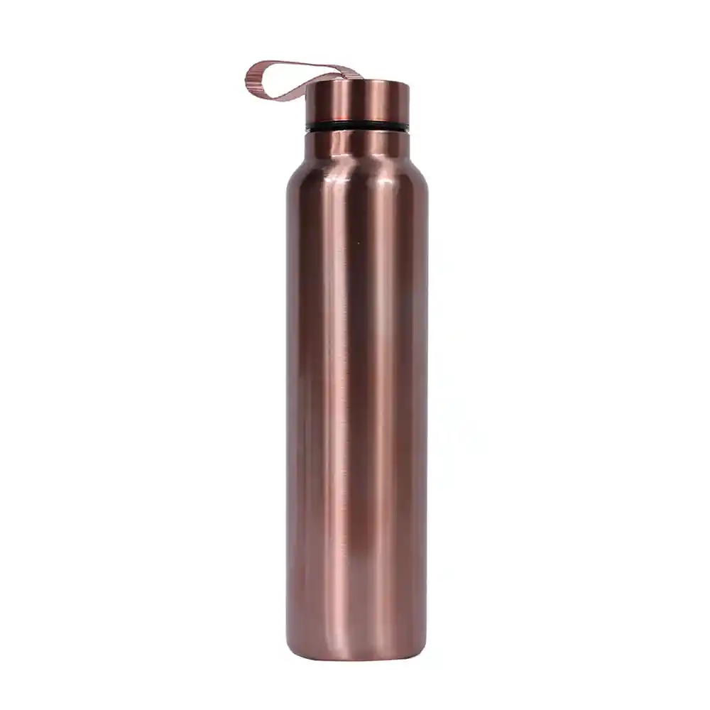 Miniso Termo de Acero Inoxidable Con Correa Rosa Rosa 950 mL