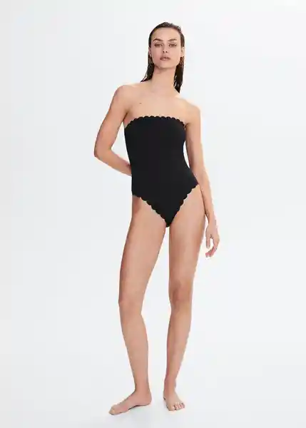 Traje del Bañador Bandi Negro Talla S Mujer Mango