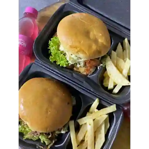 1 Hamburguesa Deshebrada