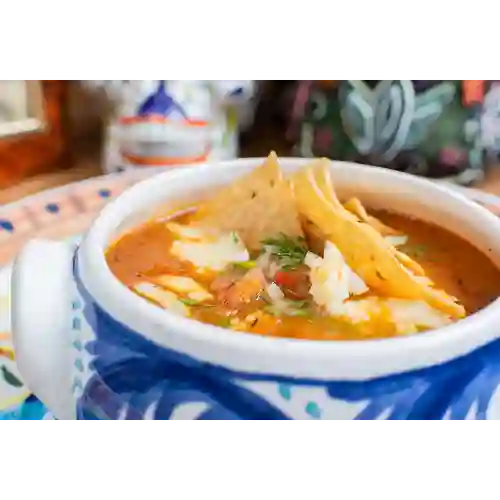 Sopa Clásica de Tortilla