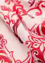 Pañuelo Jaida Rojo Talla 99 Mujer Mango