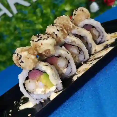 Tuna Ika Chunch Roll