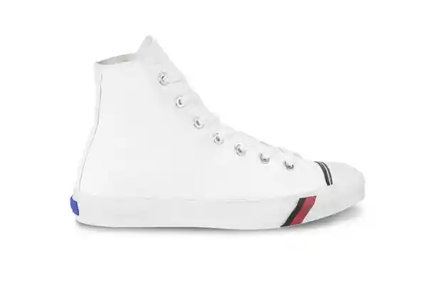 Croydon Tenis Royal Hi Cut Para Hombre Blanco Talla 24