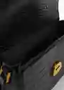 Bolso P Fabu Negro Mujer Mango
