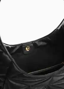 Bolso G Aries Negro Mujer Mango