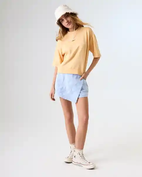 Camiseta Mujer Amarillo Talla XS 602G005_AMA120822 Americanino