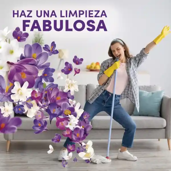 Fabuloso Limpia Pisos Antibacterial Lavanda 500 mL