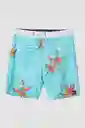 ONeill Short de Baño Hyperfreak Ulu Am Aquamarine Talla 36