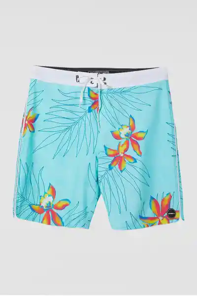 ONeill Short de Baño Hyperfreak Ulu Am Aquamarine Talla 36