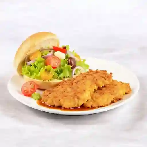 Trozos de Pollo Gratinados