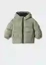 Abrigo Anorak Aldo5 Verde Talla 66 Niños Mango