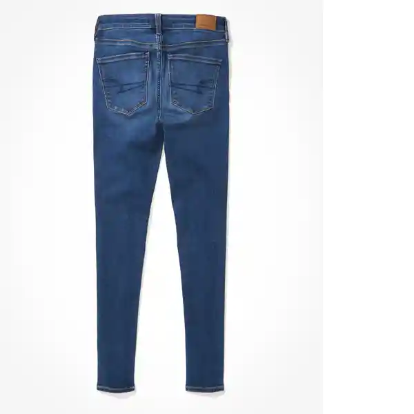 Jean High-Rise Mujer Jegging Azul Talla: 00 Long American Eagle