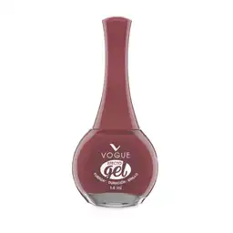 Esmalte Efecto Gel Tenacidad Café Vogue