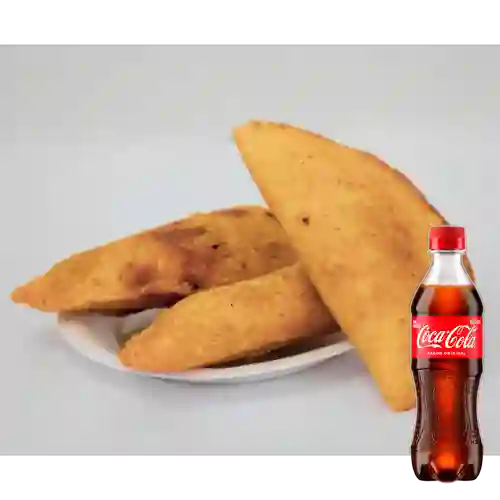 Combo Empanada Grande de Queso +Cocacola Orig 400ml