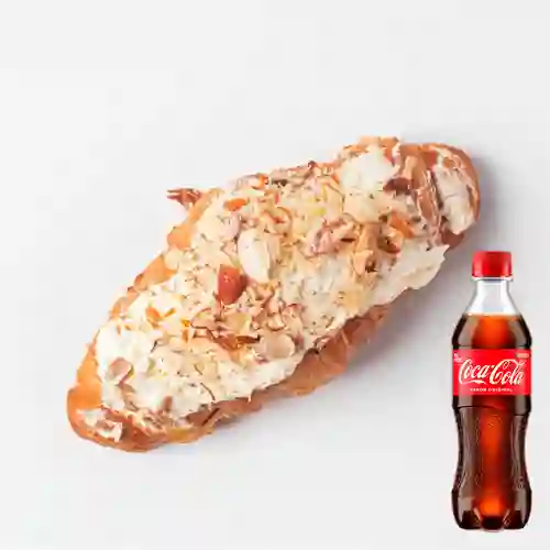 Combo Croissant de Almendras +Cocacola Orig 400ml