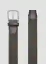 Cinturón Elastic Khaki Talla 90 Hombre Mango