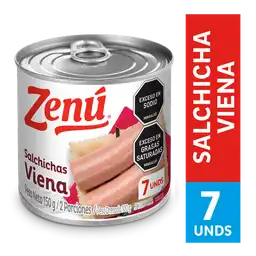 Zenú Salchicha Tipo Viena de Res