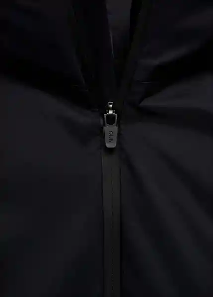Abrigo Anorak Didier Navy Talla L Hombre Mango