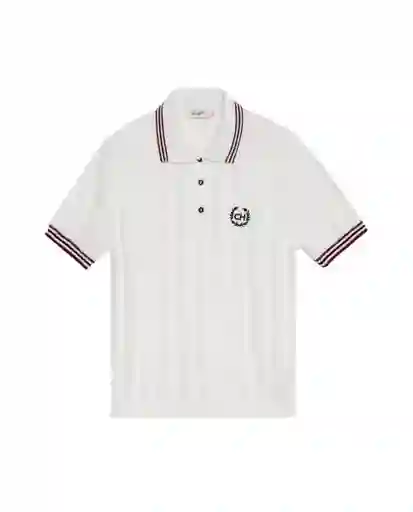 Polo Racing Femenino Crudo Porcelana Claro Talla S Chevignon