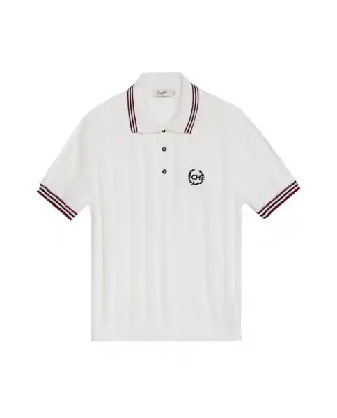 Polo Racing Femenino Crudo Porcelana Claro Talla S Chevignon