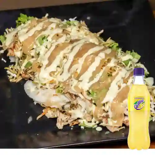 Combo Desgranado de Pollo + Quatro 400 ml