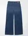 Jean Mujer Negro Talla 2 Long American Eagle 5010004