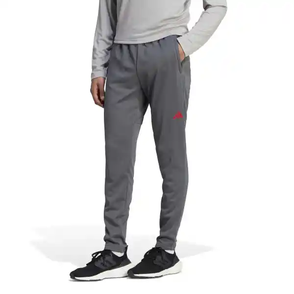 Adidas Pantalón Para Hombre Gris Talla L