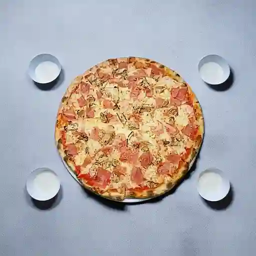 Pizza Jamón & Pollo