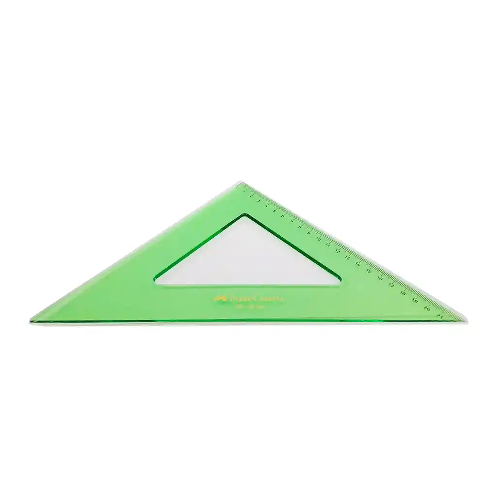 Escuadra Faber Castell 45° X 32 Cm