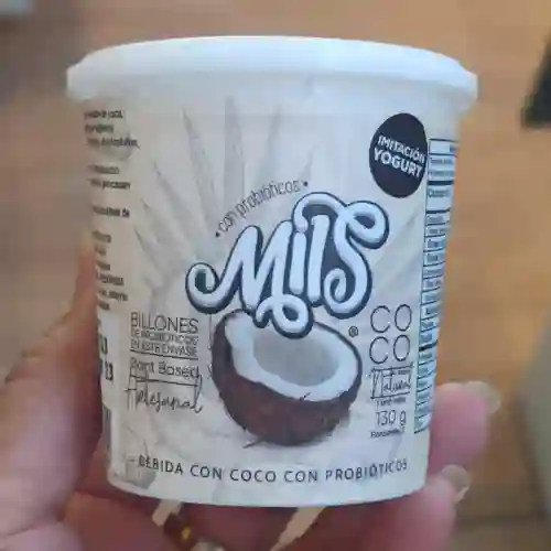 Yogurt de Coco Sabores Mils 130Gr