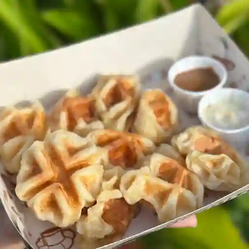 Mini waffles de pandebono x10und