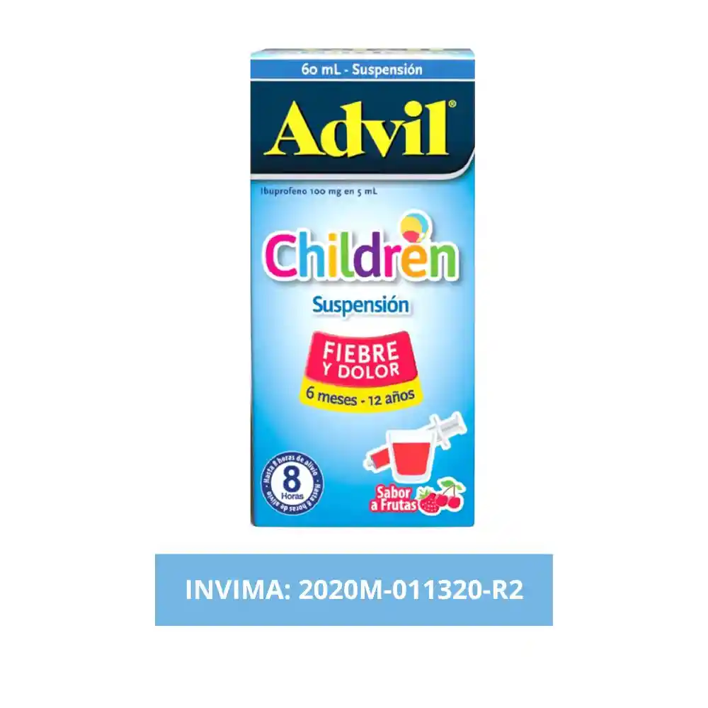 Advil Children Alivio de la Fiebrey dl Dolor