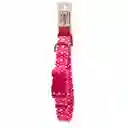 Collar Ajustable Perro Coastal Styles Polka Rosado Large