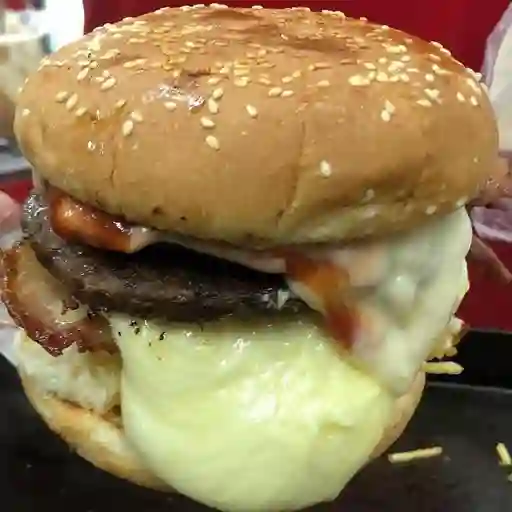 Hamburguesa Queso Tocineta