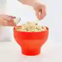 Lekue Envase Pop Corn Para Microondas Rojo