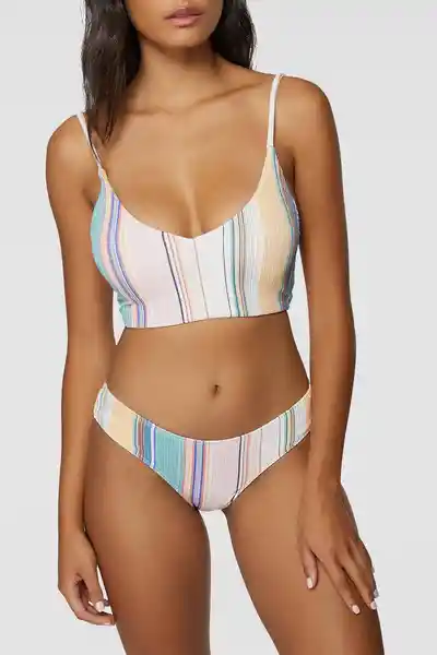 ONeill Bikini Bottom Baja Stripe Matira Multicolor Talla S