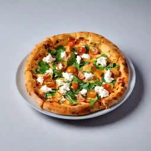 Pizza de Rugula y Ricotta