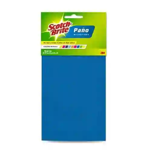 Scotch Brite Pano Microfibra Colores Brillantes 