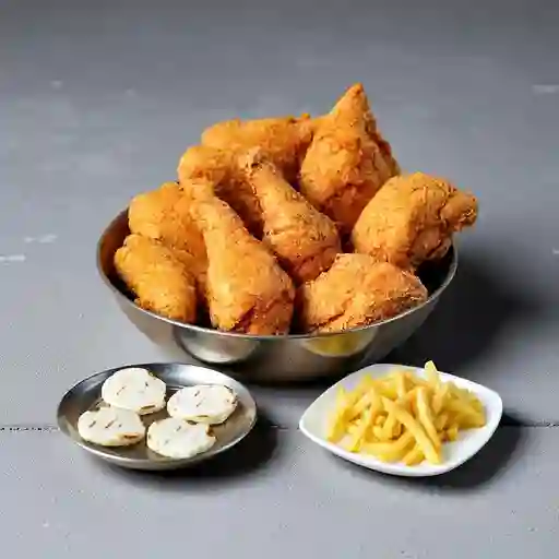 Medio Pollo Broaster
