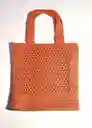 Bolso G Sofi Naranja Talla 99 Mujer Mango