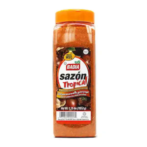 Badia Condimento Sazón Tropical con Culantro y Achiote