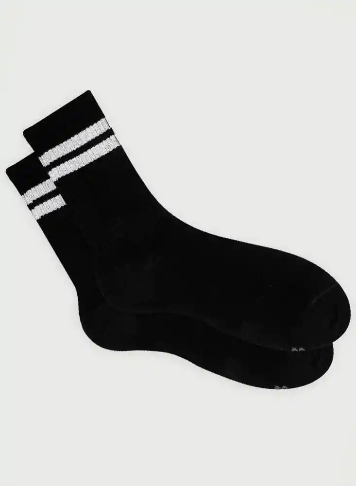 Medias Fantasia Hombre 10-12 - Negro7047