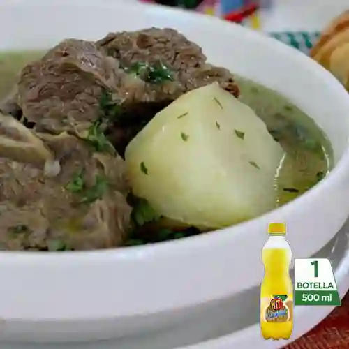 Combo Caldo de Costilla + Hit Maracuyá 500 ml