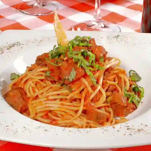 Pasta con Trozos de Ossobuco
